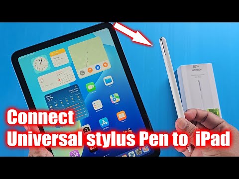 How to connect non apple stylus pen to iPad