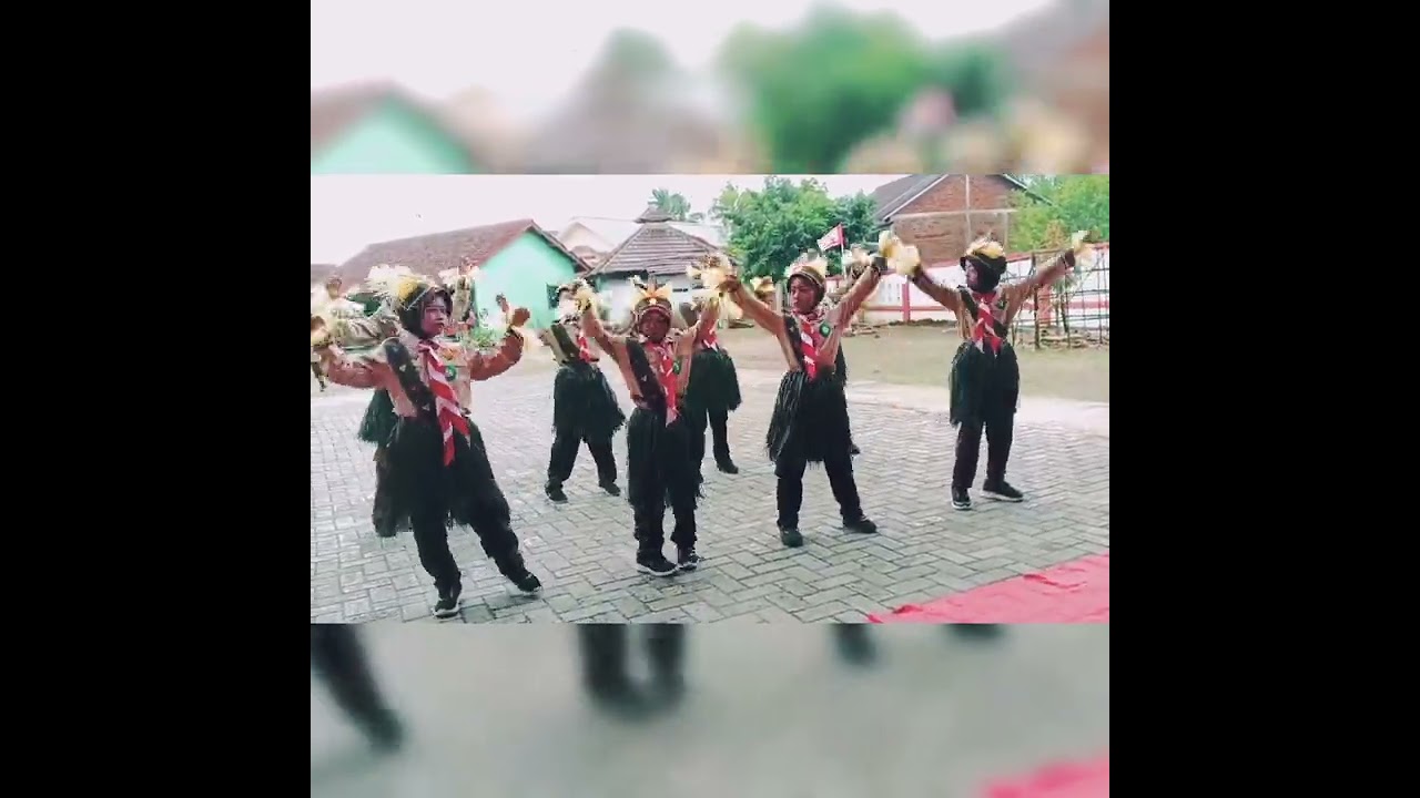Tari kreasi ||dalam rangka pesta siaga||(kwartir ranting)