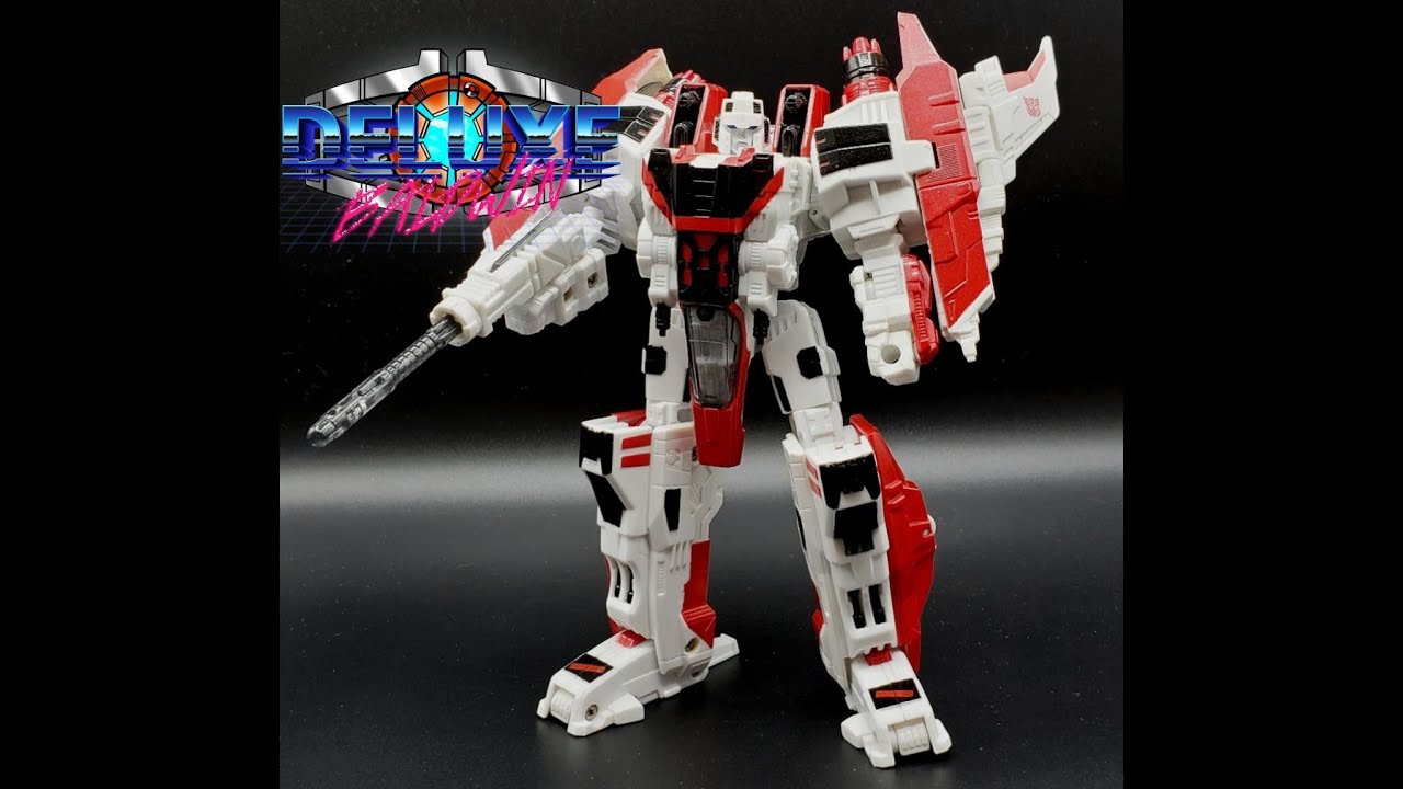 2008 Botcon Shattered Glass Voyager Scale Starscream Transformer 