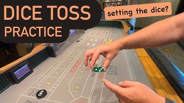 Does Practicing Your DICE TOSS Really Matter? Watch my results.