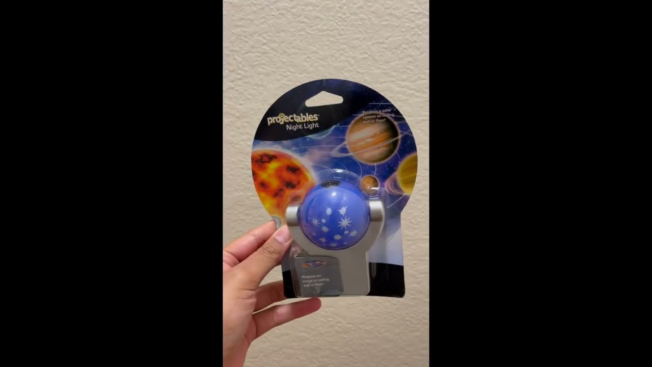 Projectables LED Plug In Night Light Solar System.