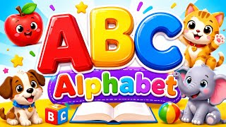English ABC Alphabet for Kids | Learn ABCD A to Z Easy &amp; Fun