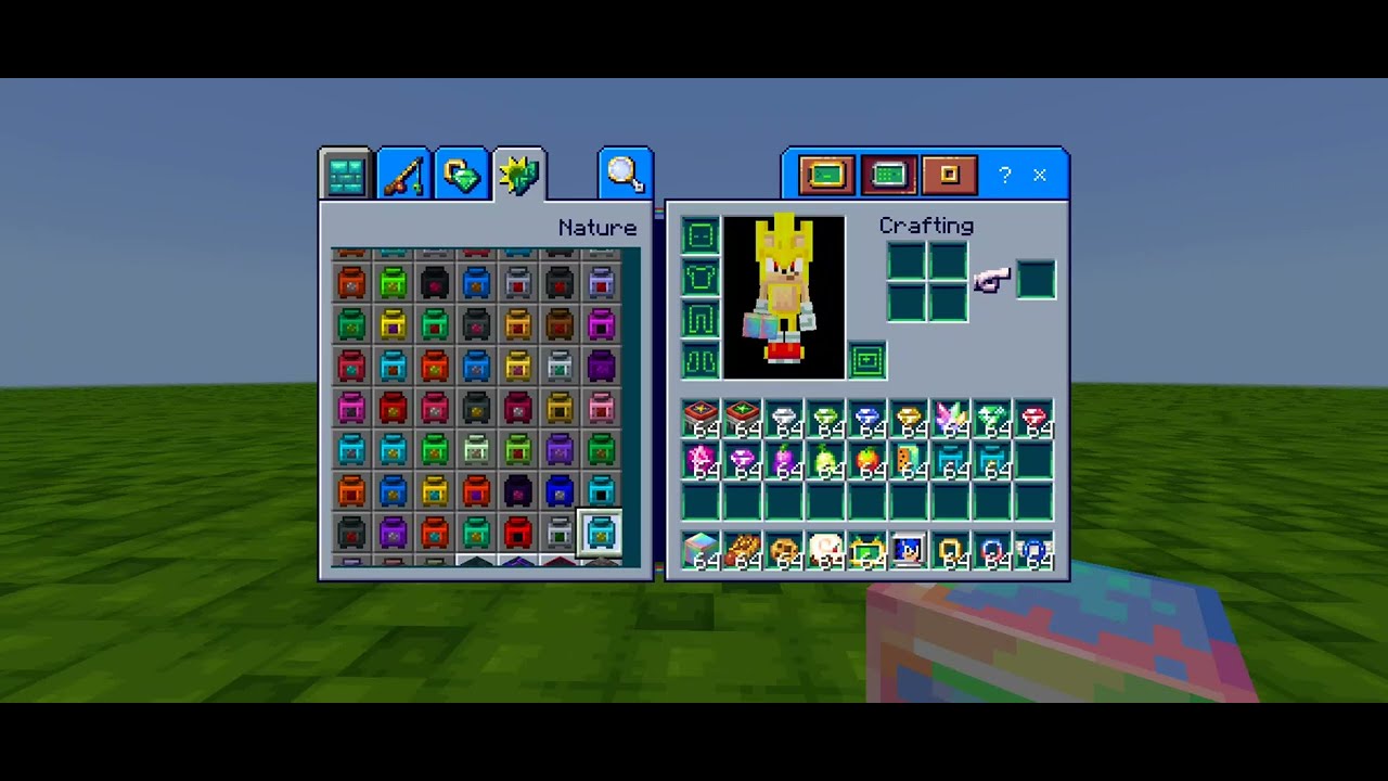 minecraft bedrock sonic the hedgehog texture pack showcase - YouTube