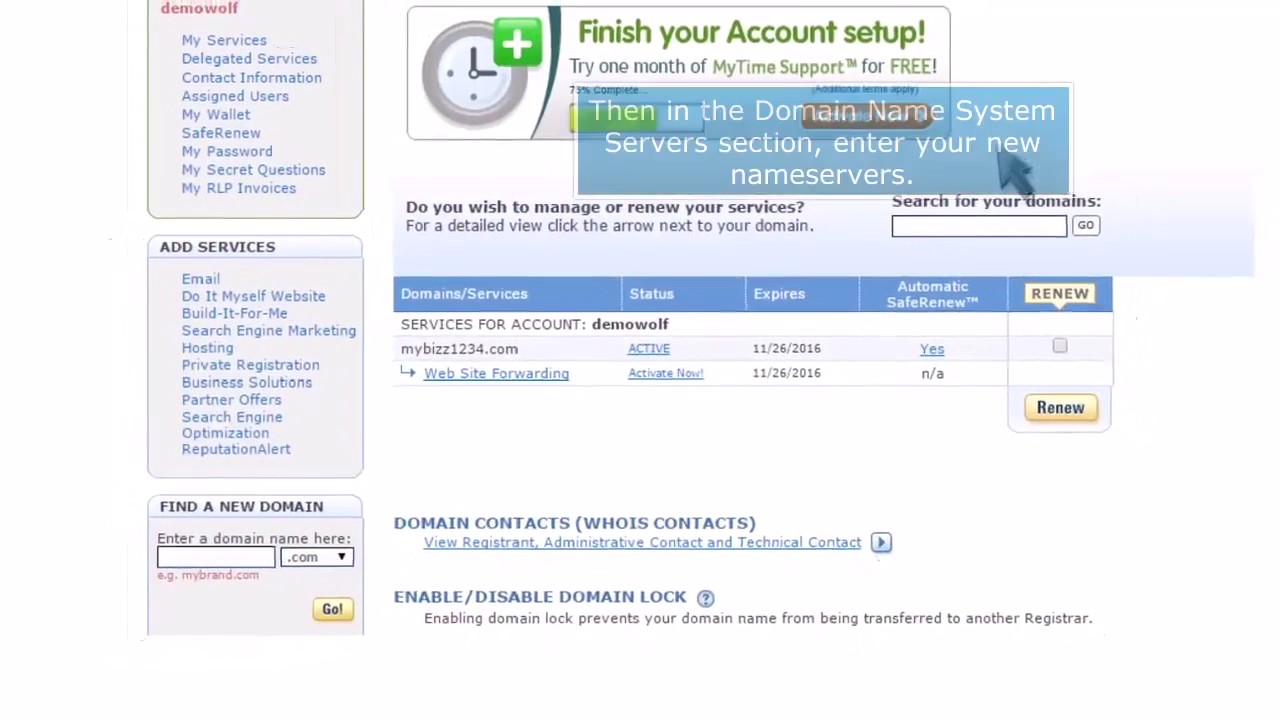 1) How to update your nameservers at Register.com Video Tutorial by Gecko Websites