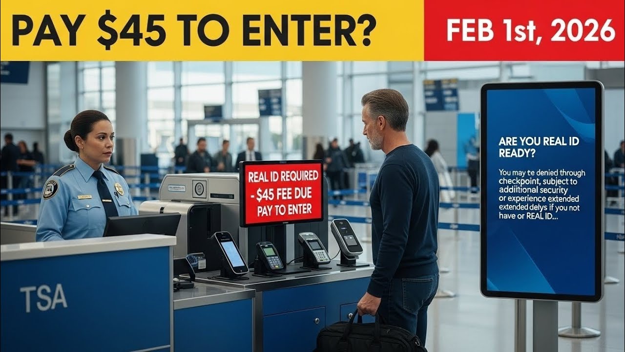 $45 Fee to Enter the Airport? (New TSA Rule Starting Feb 1st)
