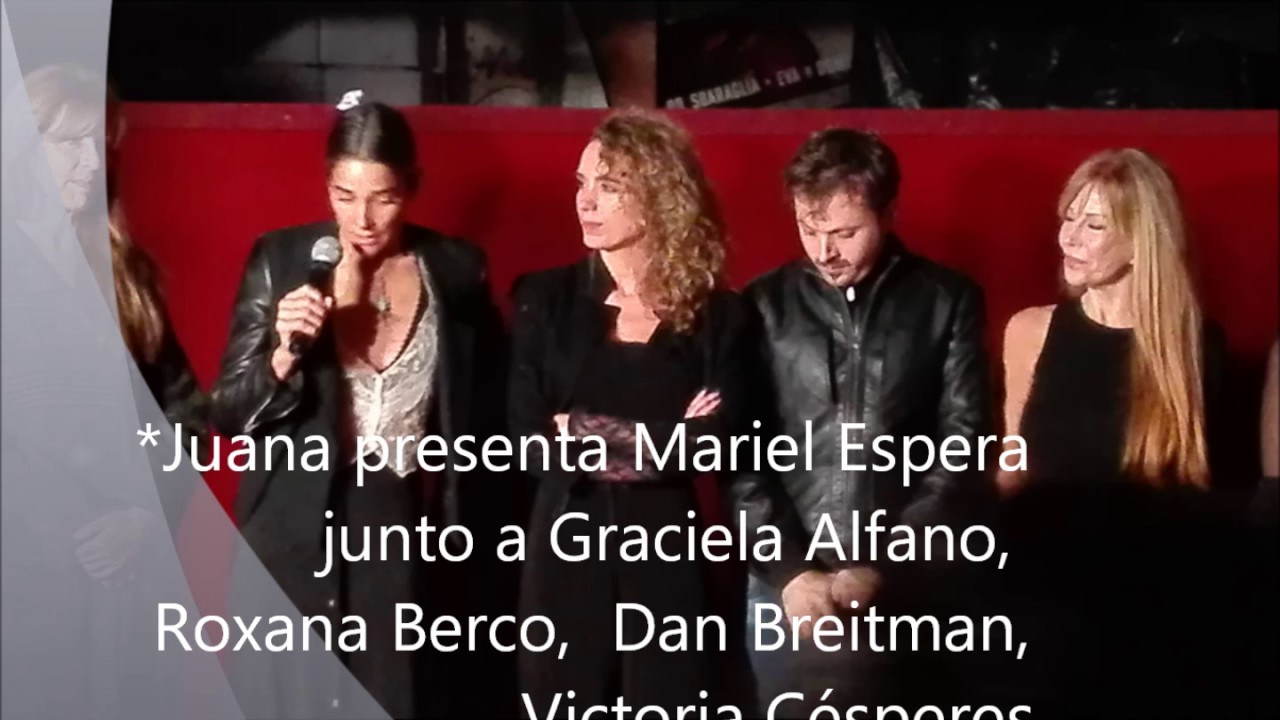 JUANA VIALE MARIEL ESPERA C DIGO E 2017 11 05 YouTube estreno-mariel-espera