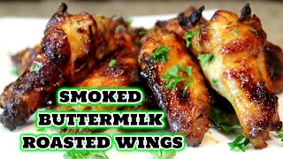 How to make smoked buttermilk roasted chicken wings. this is an
unbelievable recipe. the wings turn out juicy and tasty. a must try!!
i recommend...