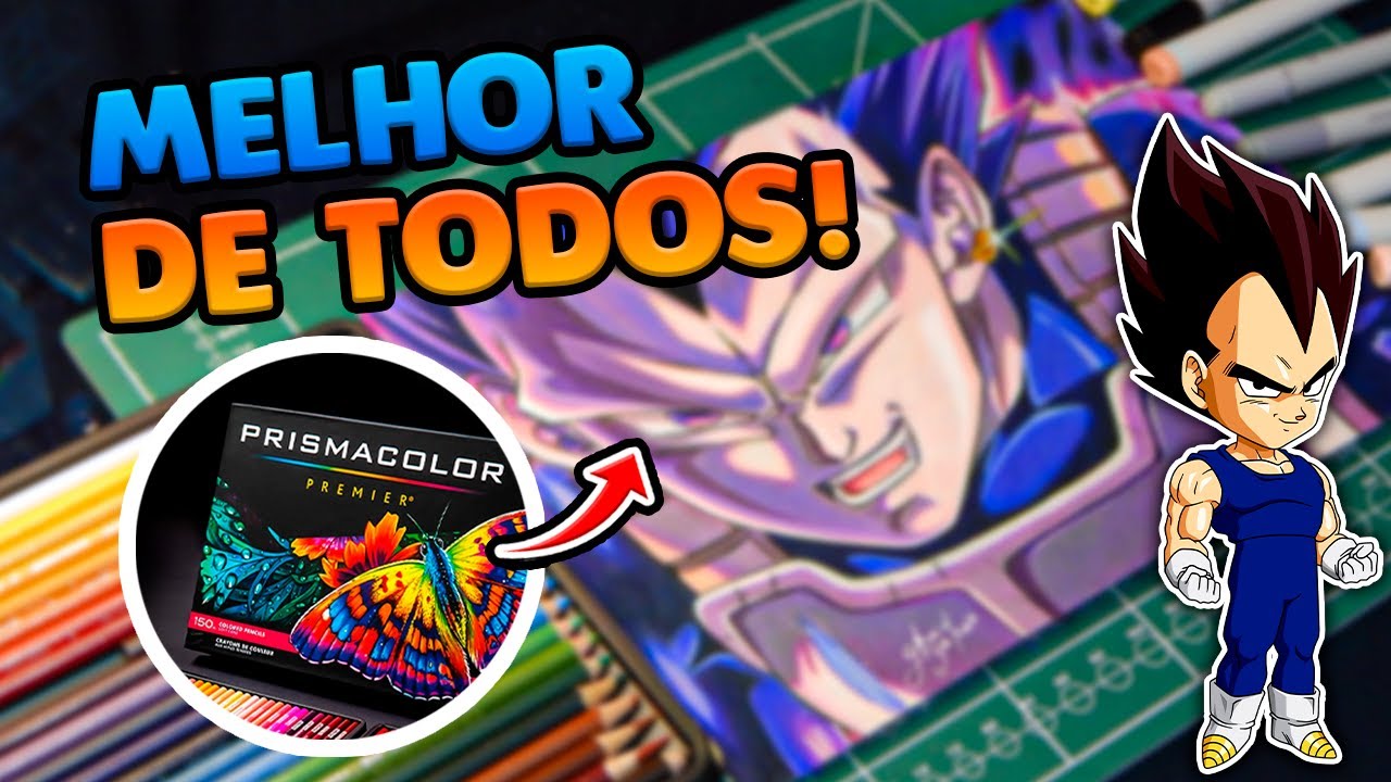 PRISMACOLOR O MELHOR LAPIS DE COR (pra mim) | Drawing - Vegeta Hakaishin
