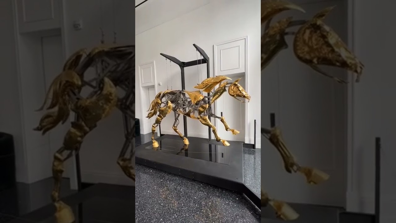 Golden Mechanical Horse is amazing | 