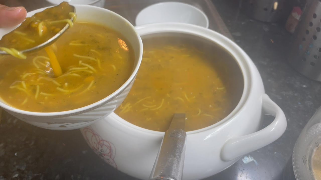 حريرة مغربية ساهلة لفطور رمضان كل نهار و فكرة للعشاء