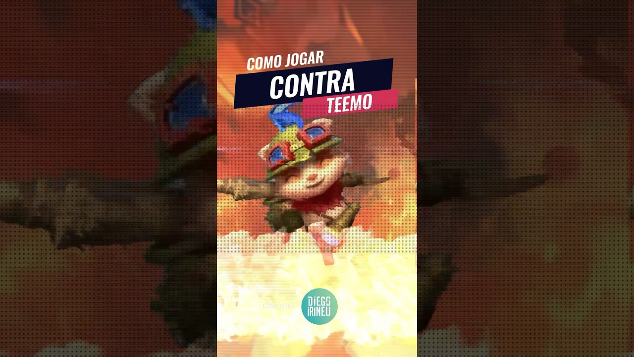 Como Jogar Contra o Teemo no League of Legends? #shorts #leagueoflegends #like #counter