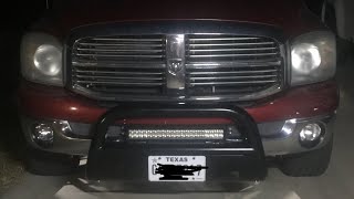 Bull Bar Installation/ Ram 1500 Hemi Pickup