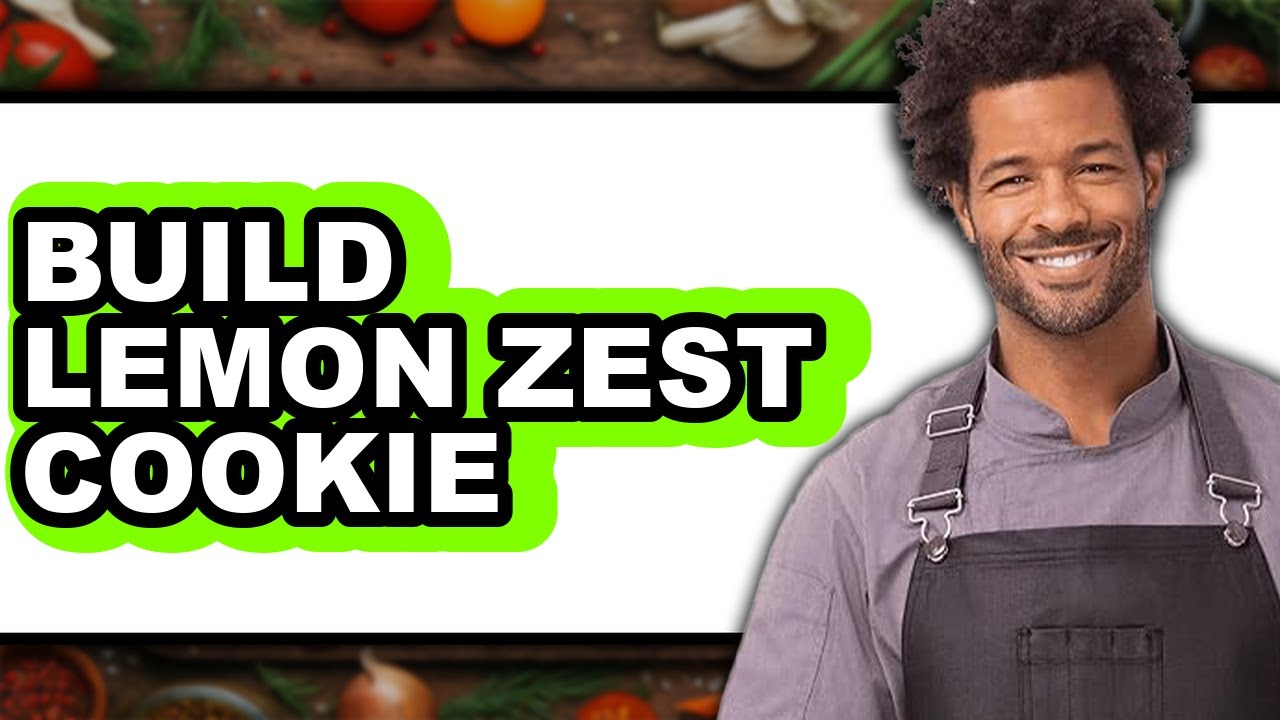 How To Build Lemon Zest Cookie - Full Guide - YouTube