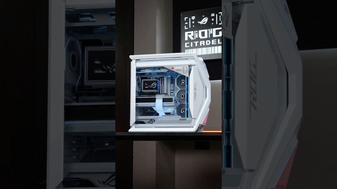 EP1 ASMR Immersive PC building——Full ROG ecosystem / Complete ROG lineup