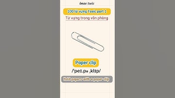 100 từ vựng Toeic Part 1 #toeic #shorts #vocabulary