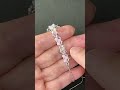 2カラーで作るブレスレット//Bracelet made with 2 colors