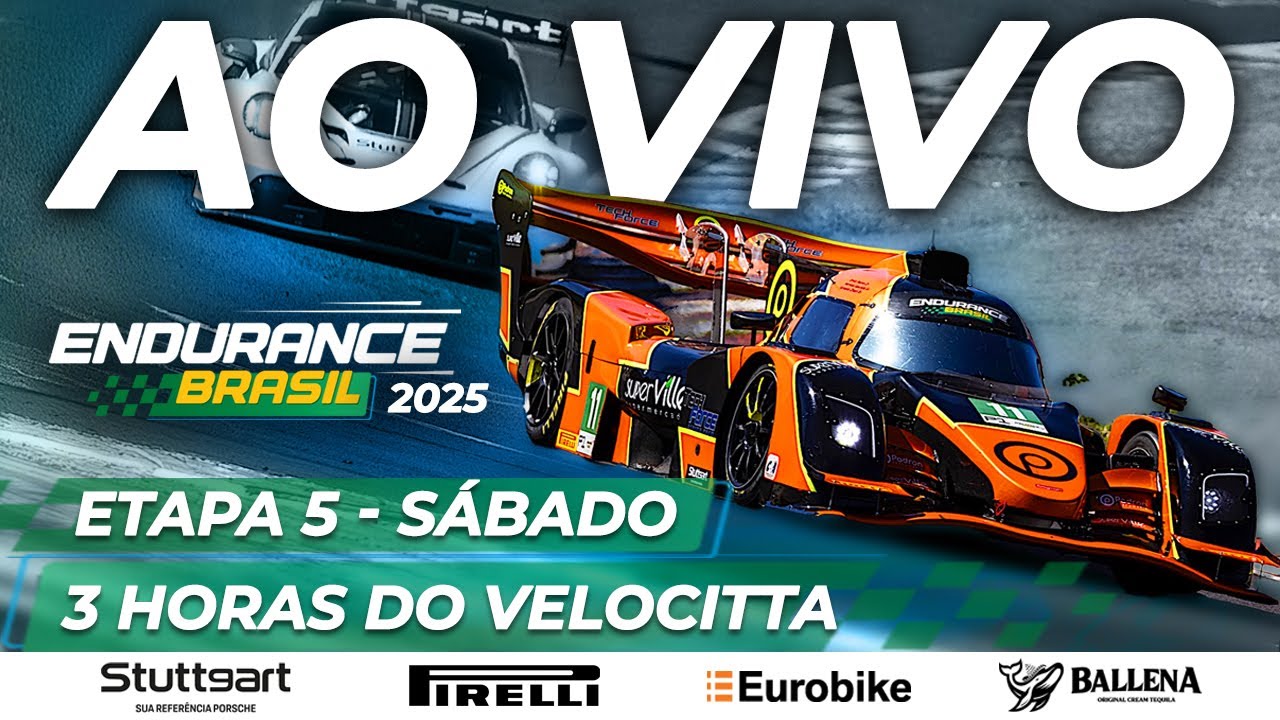 Endurance Brasil 2025 – 5ª Etapa - 3 Horas do Velocitta | Rodada dupla abre reta final da temporada!