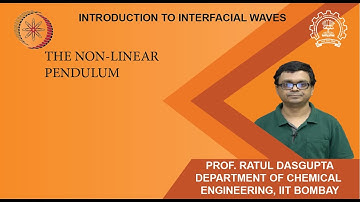 Lecture 10: The non-linear pendulum