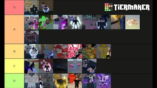 OUTDATED] YBA STAND COMBAT TIER LIST 