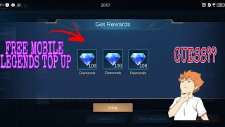 💎FREE MOBILE LEGENDS DIAMONDS!!💎#freediamonds #mlbbdiamond screenshot 3