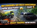 No Crashes, No Falls Challenge in Crazy Traffic! 😱🚗 New Mod Gameplay | Part 5
