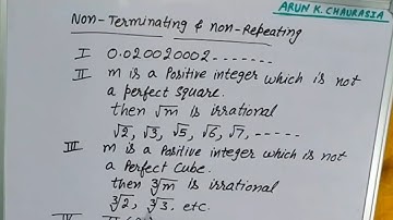 RATIONAL IRRATIONAL NUMBERS EXAMPLES