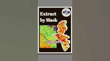 🗺️ Clip Raster Image in ArcGIS 🎯 #shorts