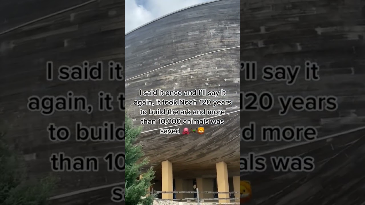 How Long did it take for Noah to Build The Biblical ARK☝️☝️🔥🔥🤯