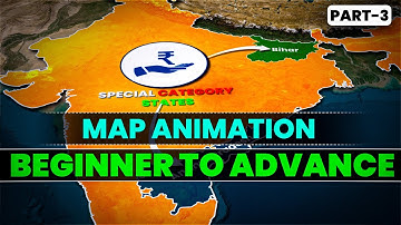 How To Create Map Animation Beginner to Advance #aftereffects
