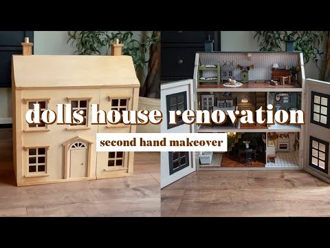 Renovating Our Second Hand Dolls House. – Miss Kyree Loves