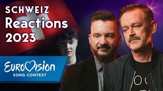 Remo Forrer - "Watergun" - Schweiz | Reactions | Eurovision Song Contest 2023 | NDR