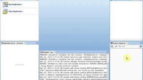 Week1Part2 Oracle ADF - JDeveloper IDE Understanding - tutorial