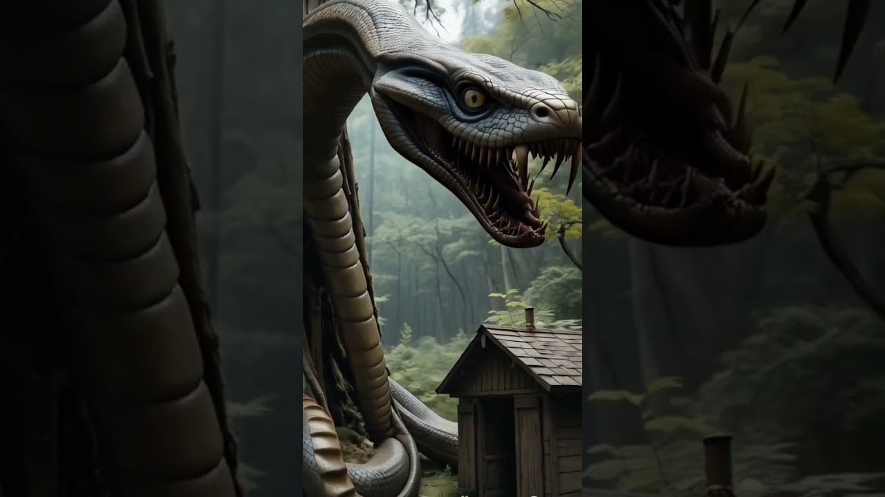 Ai Monster | Terror of the Giant Snake Guardian of the Forest # Ai Animal