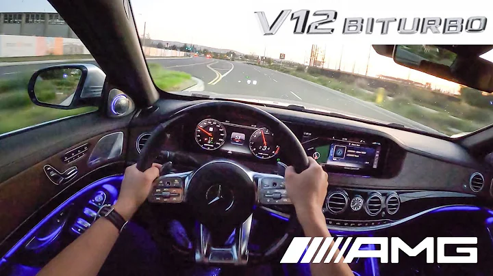 LAST V12 AMG - 2020 Mercedes Benz S65 AMG POV Suns...