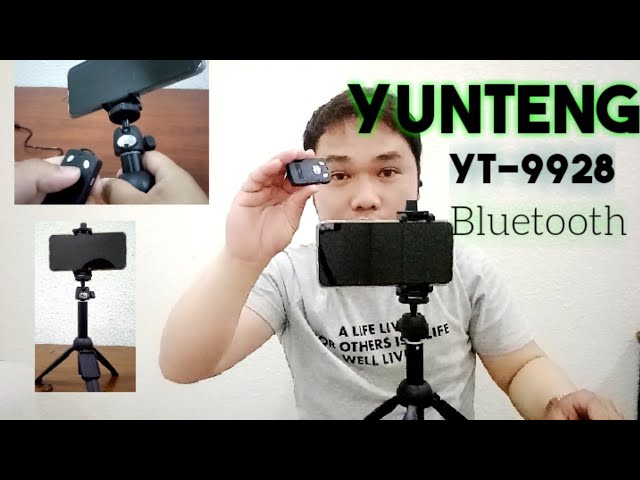 YUNTENG YT-9928 || BLUETOOTH TRIPOD || UNBOXING || REVIEW - YouTube
