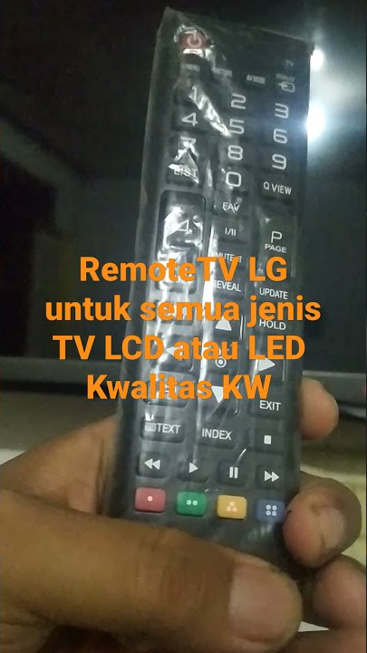 remote control TV LG untuk jenis TV LCD atau LED semua type
