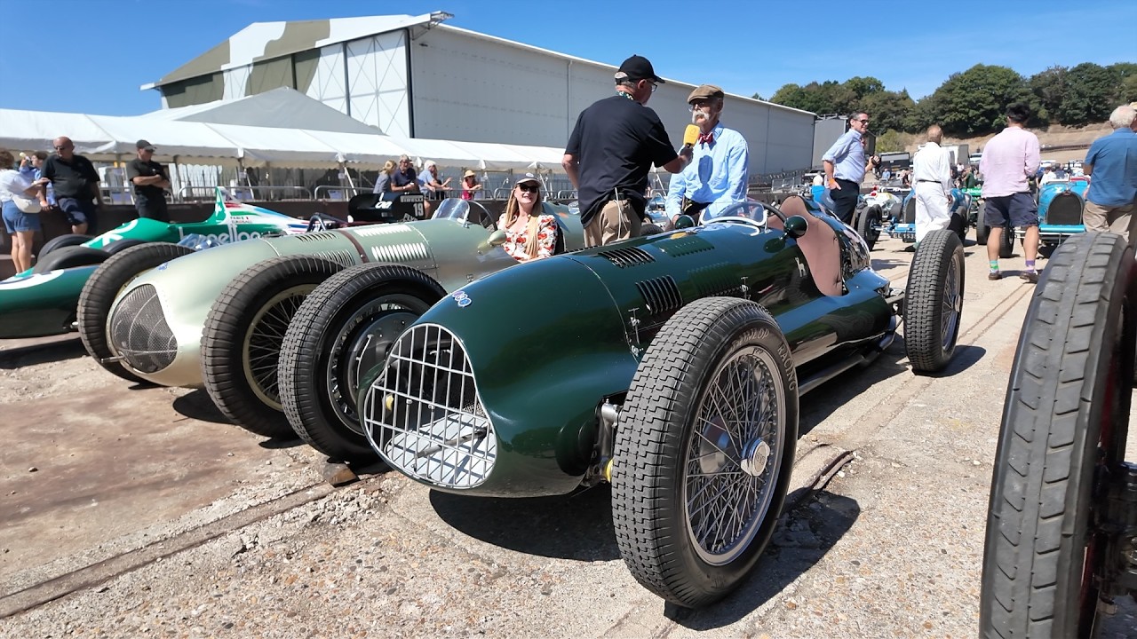 Brooklands GP100. Friday's Pre War Racing Cars Interviews - YouTube
