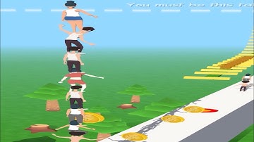 Tower Run Gameplay Walkthrough iOS, Android (levels 1-5)