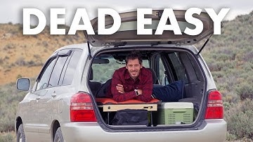 Easily Turn Any SUV into a Camper With THIS