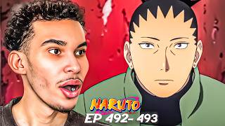 SHIKAMARU DOS AU MUR 😰 | Naruto Shippuden Épisodes 492–493