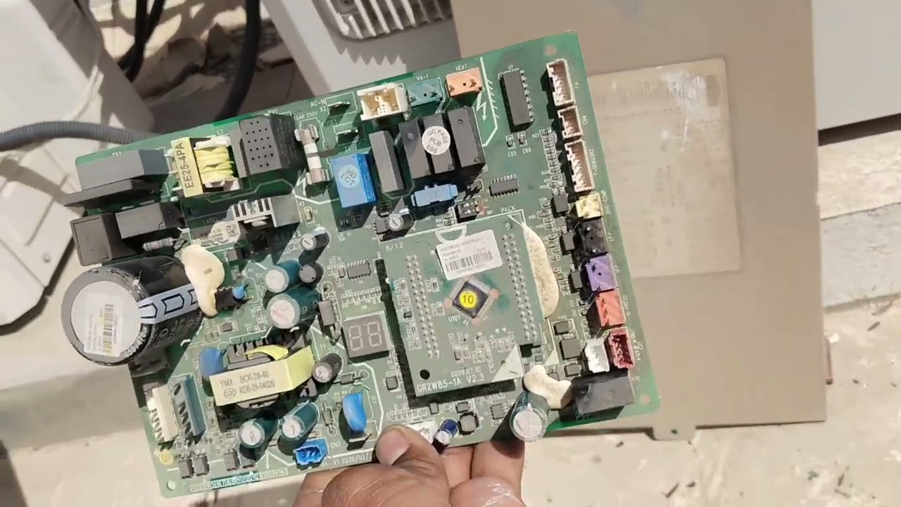 Gree ac 36 btu outdoor units p.c.b boards is damage in power supply ,we are replacement new boards  