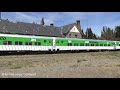 Tren Patagonico llegando a Bariloche Marzo 2019