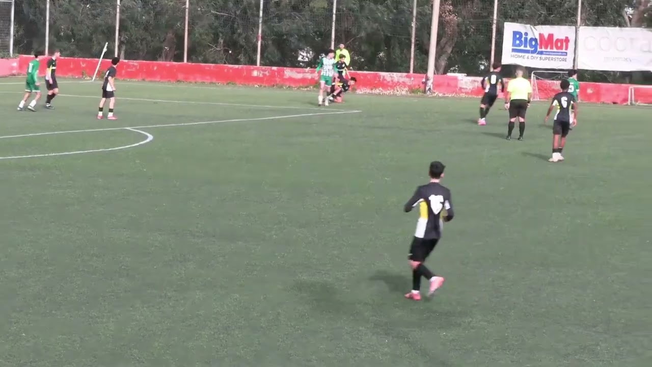 Quinn V Floriana (14 Feb 2026) @ BNF U15 League A - Top 6