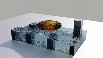 Blender 2.82 mantaflow water simulation