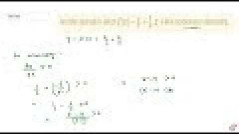 JEE MAINS 2018 Find the intervals in which `f(x)=x/2+2/x , x!=0` is increasing or decreasing.