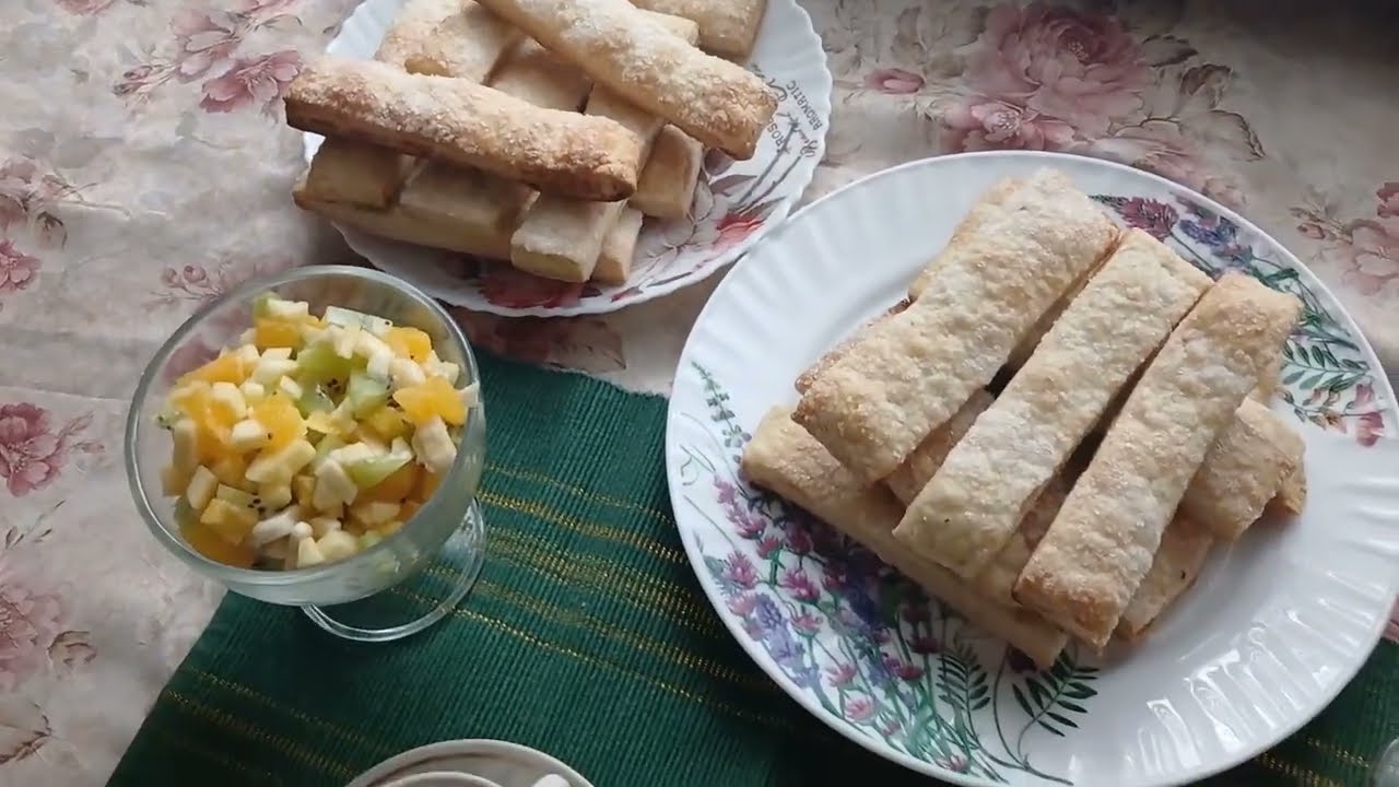 Слоеные ,,язычки