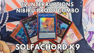 Solfachord K9 combo tutorial post Doom of Dimensions (DOOD) 2025 TCG Yugioh