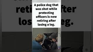 A hero hangs up his badge. 🐾💔 #viral