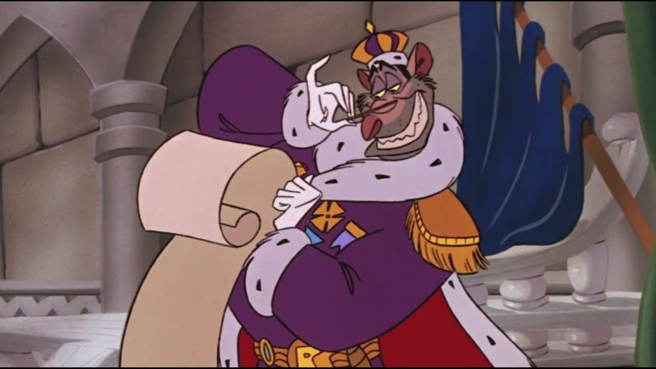 The Great Mouse Detective (1986) - Royal Consort Ratigan Scene (HD ...