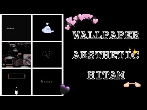 Featured image of post Wallpaper Hp Aesthetic Hitam You can also upload and share your favorite aesthetic laptop wallpapers